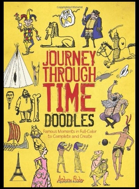 【预售】Journey Through Time Doodles: Famous M