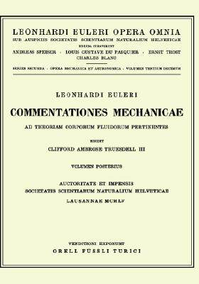 【预售】Commentationes Mechanicae Ad Theoria...
