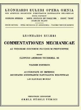 【预售】Commentationes Mechanicae Ad Theoria...