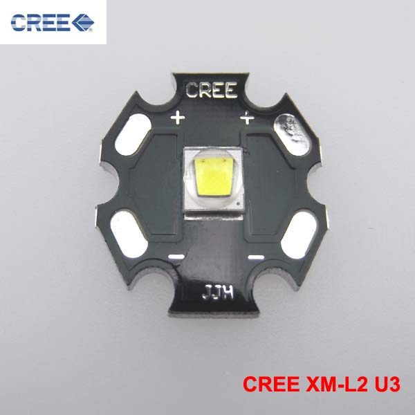 CREE XM-L2 U3 冷白光焊16mm 20mm铝基板
