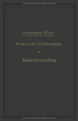 【预订】Praktische Erfahrungen Im Maschinenb...