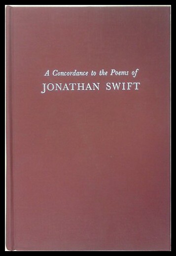【预售】A Concordance to the Poems of Jonathan Swift