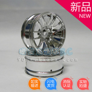 TT02 94123平跑轮毂 PC耐撞型仿真轮毂 offset 10飘移车