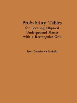 【预订】Probability Tables for Locating Elli...