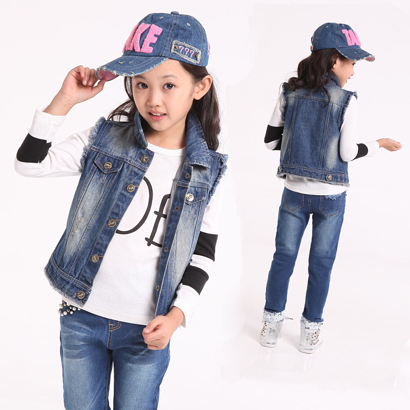 Gilet fille en toile - Ref 2070663 Image 1