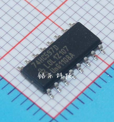 贴片 进口全新原装74HC597D M74HC597RM13TR SOP-16 体宽