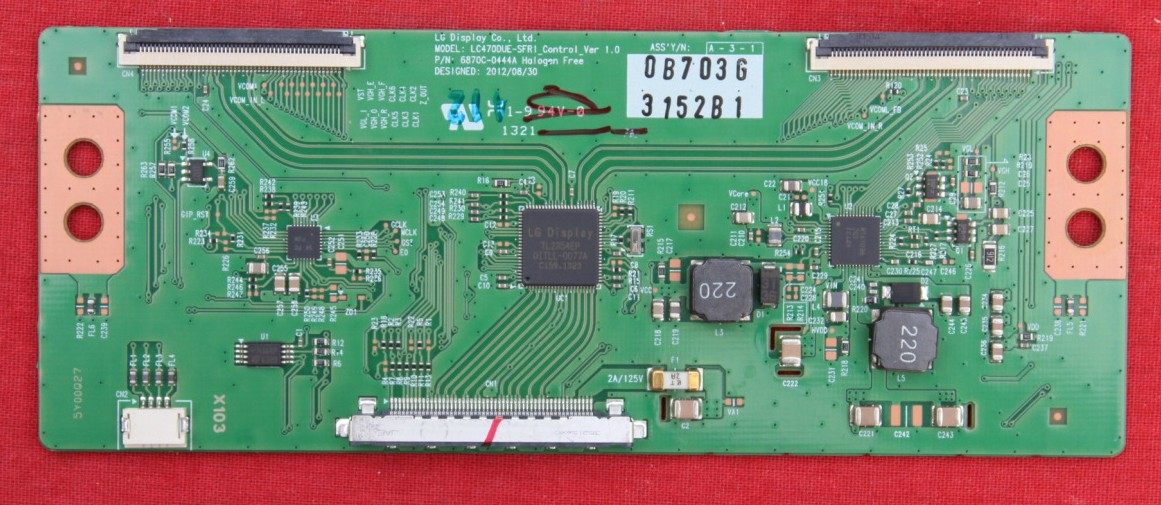 原装康佳LED47M3500PDF 55F3550F创维55E30SW逻辑板 6870C-0444A