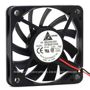 台达 6CM EFB0612HA 6010 12V 0.18A 大风量超薄 双滚珠风扇