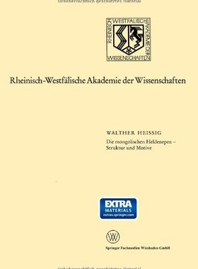 【预售】Die Mongolischen Heldenepen Struktur Und Motiv...