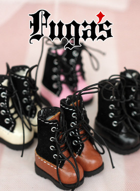 1/8 BJD鞋子.拼接四孔马丁靴(4色) lati-y 小布blythe az 可儿