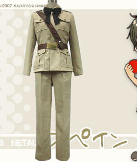 cosplay动漫 APH 黑塔利亚 西班牙拟人 原版cos服定制