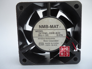 6025 25mm 2410ML 0.07A 35V 6CM B20 09W NMB 原装