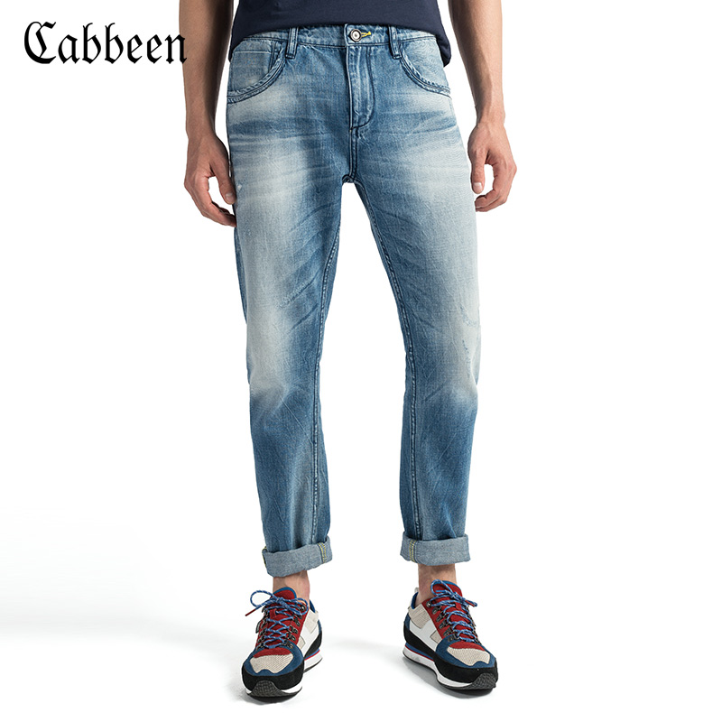 Jeans pour jeunesse CABBEEN en coton pour automne - Ref 1483583 Image 1