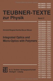 Optics Integrated and Micro Polymers with 预售