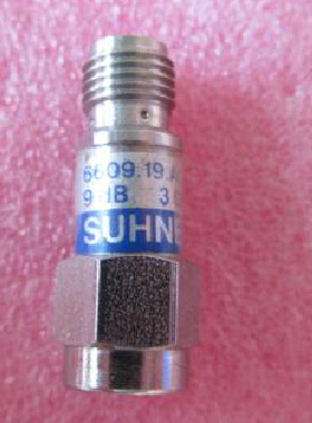 H+S 6609.19.AC 9dB DC-18GHz 2W SMA 射频微波同轴固定衰减器
