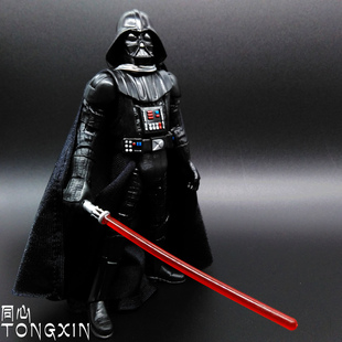 配光剑 6寸黑武士达斯维达手办 星球大战可动人偶模型白兵克隆兵