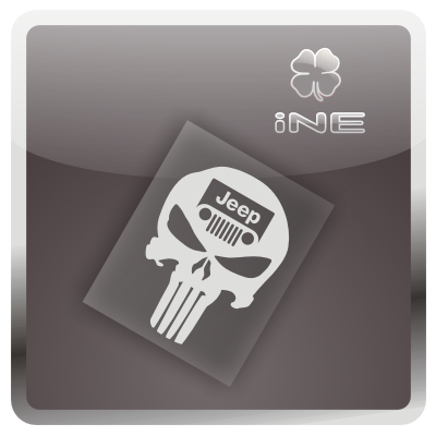 吉普jeep惩罚者行李箱汽车贴纸