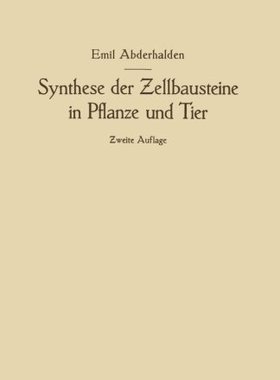 【预订】Synthese Der Zellbausteine in Pflanz...
