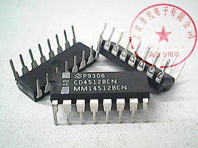CD4512BCN   NS   DIP-16〖正品原装〗赛格市场G332室实体店 现货