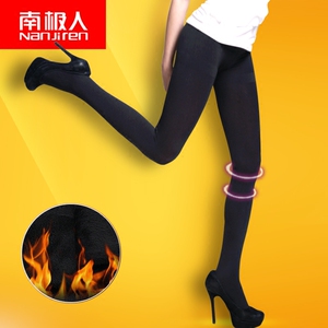 南极人丝袜秋季连裤袜秋冬大码连体袜黑肉色打底袜裤加绒加厚瘦腿