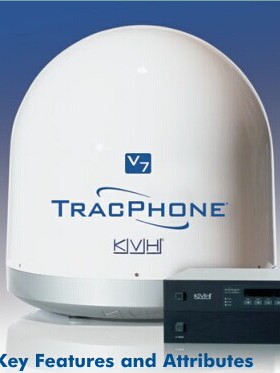 正品美国KVH mini-VSAT Broadband 系列卫星宽带通讯MINI-VSAT V7