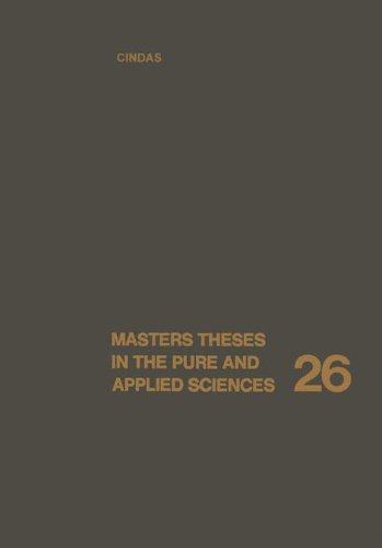 【预售】Masters Theses in the Pure and Applied Science...-封面