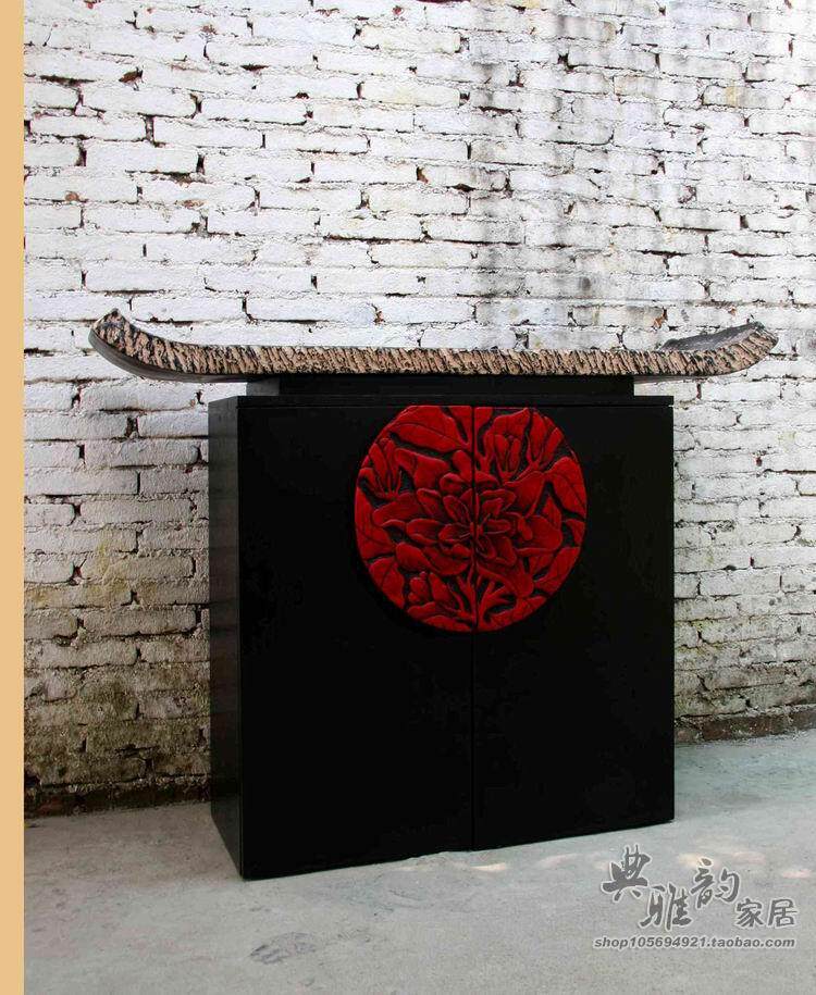 特价中式仿古家具 定做储物柜玄关柜鞋柜餐边柜 装饰柜展示柜