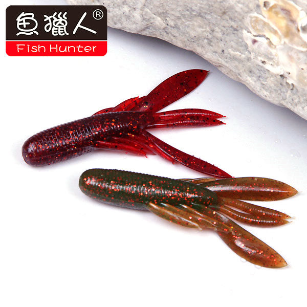 正品鱼猎人 软虾自进虾带腥味 路亚饵路亚软饵虾假饵拟饵软虫,户外/登山/野营/旅行用品,路亚饵,淘宝优惠券,粉丝福利购,淘宝优惠卷