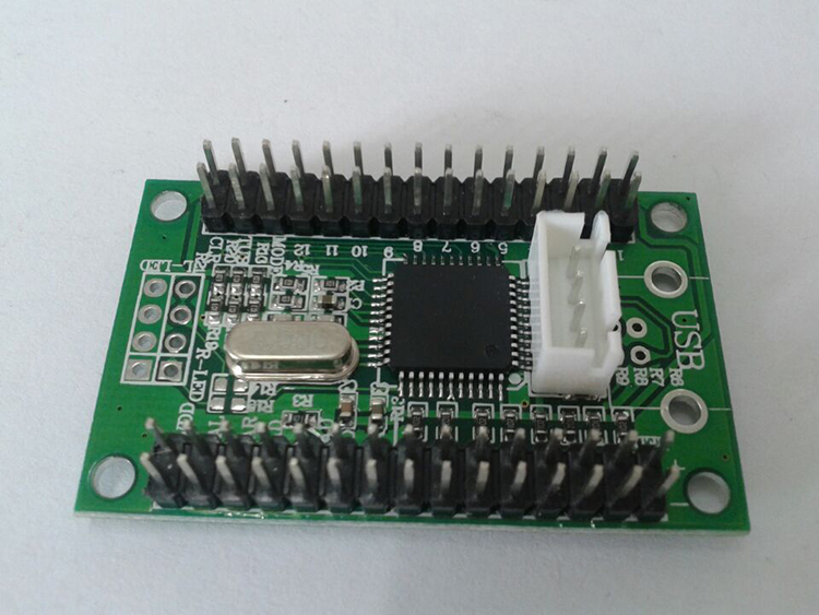 高端街机摇杆PC电脑零延迟格斗USB芯片电路板配按键线集成IC电子