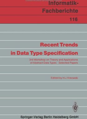 【预订】Recent Trends in Data Type Specifica...