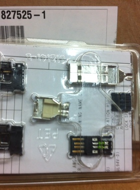 1827525-1 泰科/安普 TE/AMP 原装正品连接器 接插件 现货期货