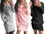 Демисезонный модный однотонный лонгслив, ebay