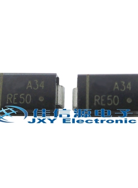 全新 肖特基二极管 MBRA340T3G A34丝印 SMA体积