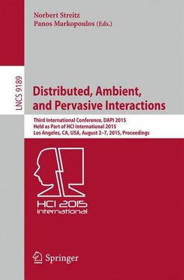 【预订】Distributed, Ambient, and Pervasive ...