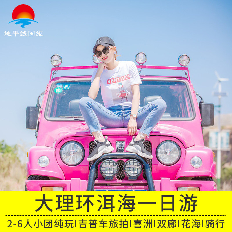 云南大理出发洱海纯玩一日游2-6人团 商务车吉普车旅拍跟拍跟团游