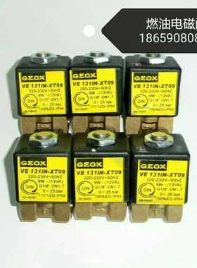 GEOX XT09燃油电磁阀 VE131IN-XT09 燃烧机配件 油路开关