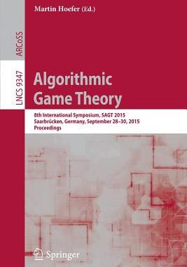 【预订】Algorithmic Game Theory