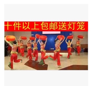 张灯结彩开场舞舞蹈演出服元 张灯结彩灯笼免费送 旦灯笼舞蹈演服装