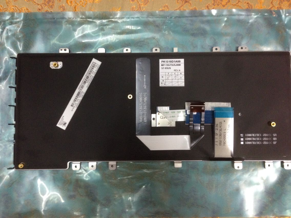 全新原装IBM 联想 ThinkPad Yoga S1键盘英文键盘带背光版04Y2620