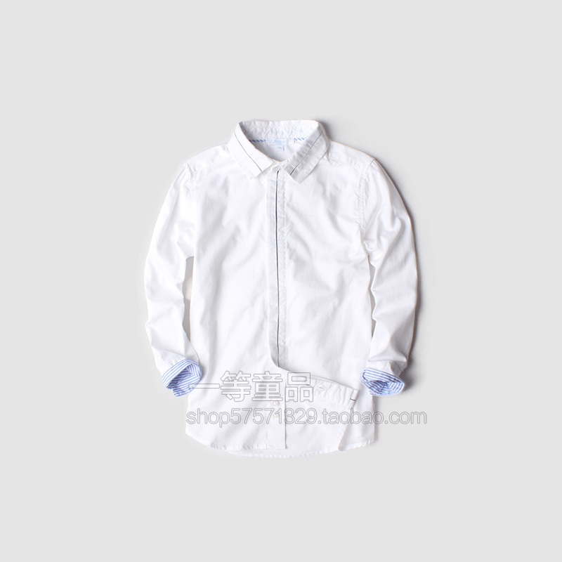 Chemise garcon à manche longue - Ref 2073398 Image 1