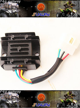 摩托车沙滩车本田HONDA ATC125M TRX125 5针稳压器整流器配件