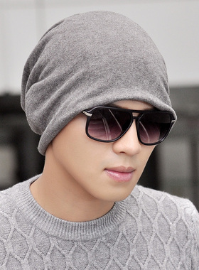 冬季套头帽围脖男女棉厚大头光板户外街头骑车百搭防风保暖包头帽