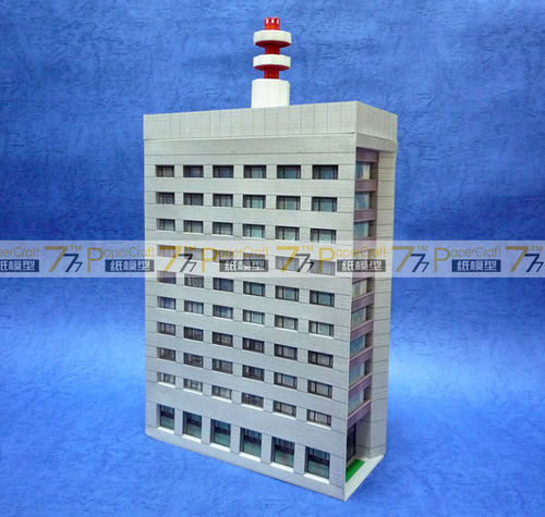 1150日本建筑场景纸模型