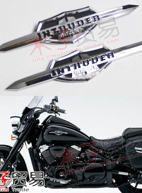 适用Intruder VL400/VL800/LC1500/C800/C1500/M800立体油箱贴花