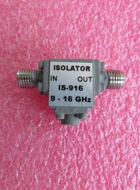 IS-916 9-16GHz SMA RF 射频微波同宽带轴隔离器