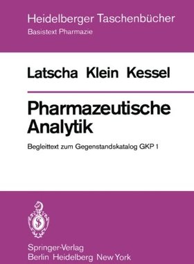【预订】Pharmazeutische Analytik: Begleittex...