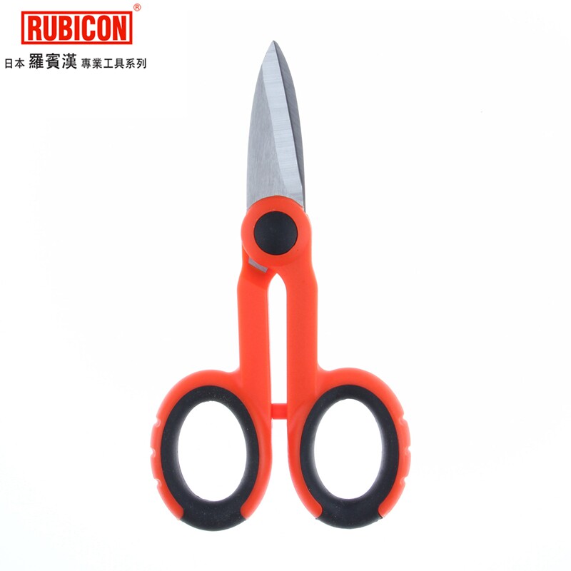 日本罗宾汉 RUBICON 电工剪刀 RCZ-527 园林花枝剪家用剪原装进口图片