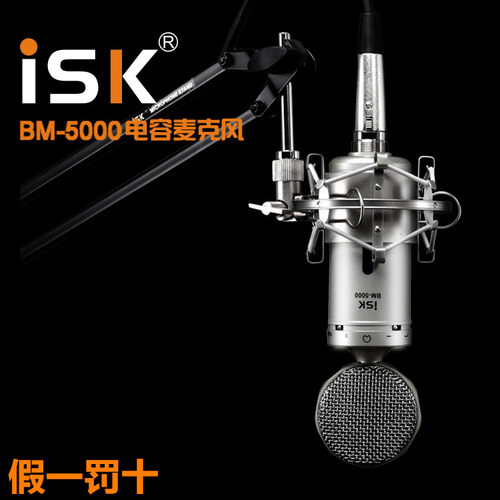 全新正品ISK BM-5000电容麦克风 《假一罚十》