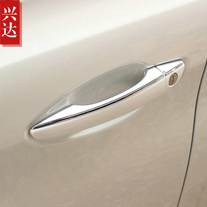 适用于2014-19款东风标致新一代408电镀拉手 PEUGEOT 408装饰贴