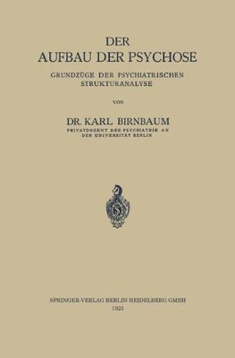 【预订】Der Aufbau Der Psychose: Grundzuge D...